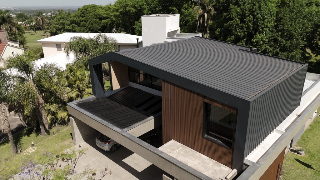Obras con paneles termoaislantes