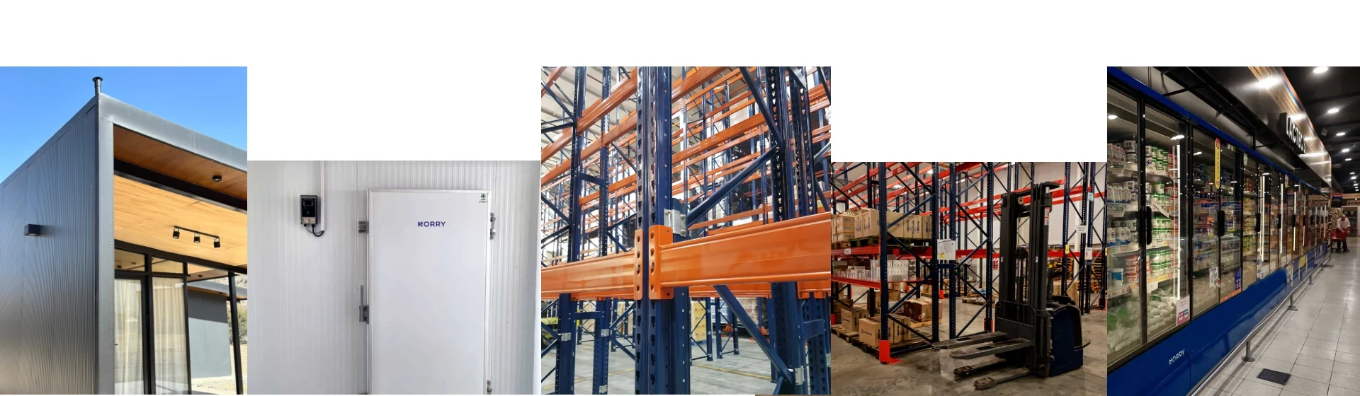 Productos Norry: cámaras, estanterías y equipamiento
